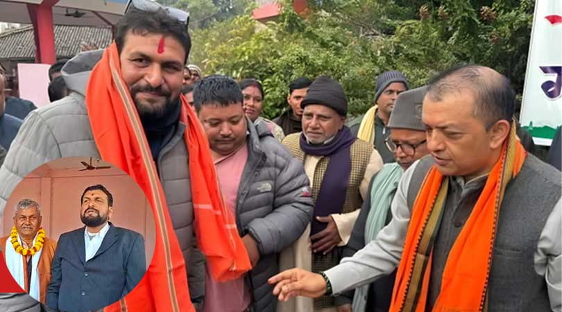 एक दिनमै पुरानो घर फर्किए सभापति थापाले काँग्रेस भित्राएका वडाअध्यक्ष गुप्ता