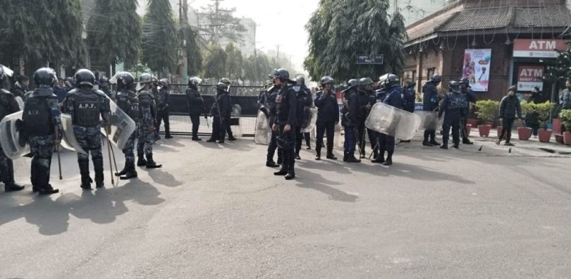 वीरगञ्ज महानगरपालिका क्षेत्रमा कर्फ्यु