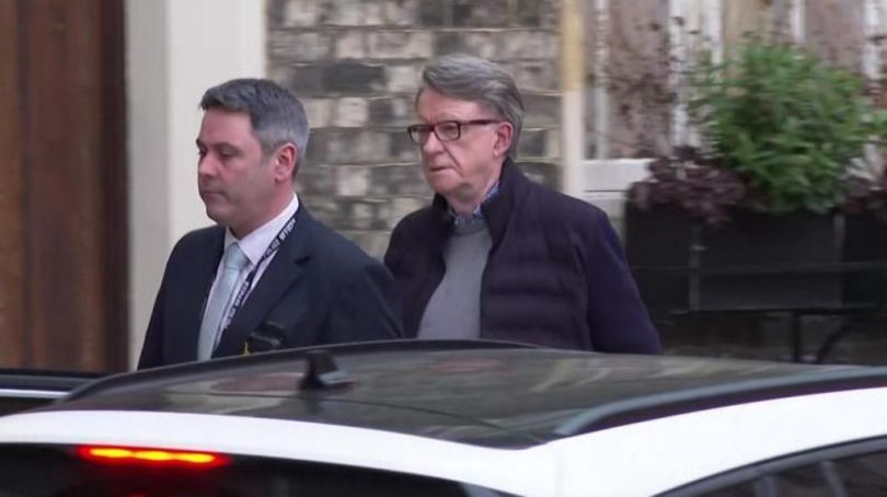 बेलायती पूर्वराजदूत म्यान्डेलसन पक्राउ