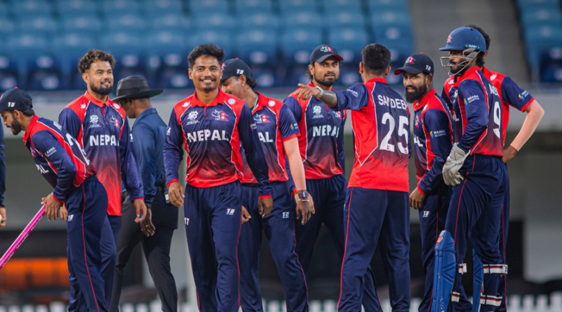 टि -२० विश्वकप – वेस्ट इन्डिजविरुद्ध खेल्दै नेपाल