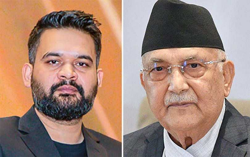 केपी शर्मा ओली र बालेन साह झापा जादै