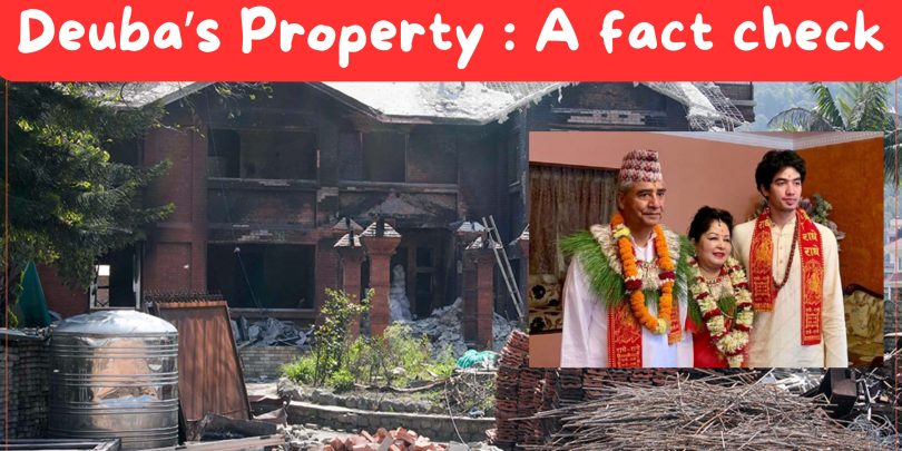 “The Story Behind the Deuba’s Wealth”